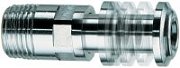 Переходник телескопический  FAR 1/2", хром., удлинение 35-60 мм