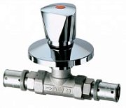 Вентиль FAR регулировочный1/2" пресс-переход. д/м.п.тр.16*2