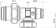 3-ходовой фитинг для cмесительной группы GK 7685