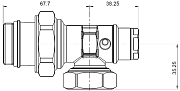3-ходовой фитинг для cмесительной группы GK 7685