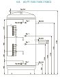 Буферный накопитель Hajdu без теплообменников AQ PT6 1500, без изоляции