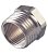 Футорка никелированная 1/2"НРх3/8"ВР, LD Pride
LD.67.507.15х10