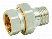 Фитинг прямой Eurosс накидной гайкой 1 1/2" ВР-НР (Арт.:EU.ST3046075 112)