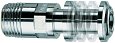 Переходник телескопический  FAR 1/2", хром., удлинение 35-60 мм