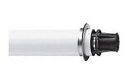 Коаксиальная труба Baxi 60/100 мм, с наконечником, HT 750 мм (Арт.:KHG 71405961)