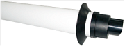Коаксиальная труба Baxi 60/100 мм, с наконечником, HT 750 мм (Арт.:KHG 71405961)