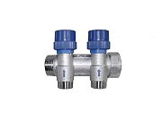 Коллектор FAR терморегулирующий 1"с 2 отв. М24х19