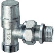 Вентиль запорный FAR угловой 1/2", EPDM, М24х19