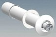 Горизонтальное окончание De Dietrich Ø 80/125 мм длиной 730 мм (CX119)