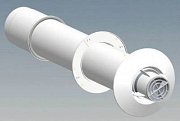 Горизонтальное окончание De Dietrich Ø 80/125 мм длиной 730 мм (CX119)