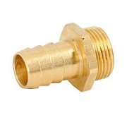 Штуцер латунный Uni-Fitt 15х1/2" НР