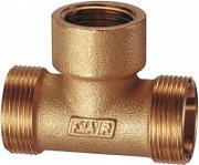 Тройник FAR 3/4"ВР-М24х19-М24х19