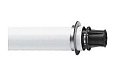 Коаксиальная труба Baxi 60/100 мм, с наконечником, HT 750 мм (Арт.:KHG 71405961)