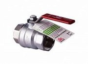 Кран шаровой Gekon хром. с вн./вн. резьбой 1 1/4", ручка-рычаг.