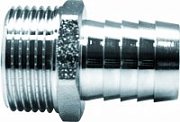 Штуцер Euros для присоединения шланга никел. 1/2"x 16мм наружняя резьба (Арт.:EU.ST3040230 12х16)