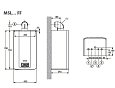 Котел газовый DeDietrich ZENA PLUS MSL 24 MI FF настенный двухконтур-й 24 кВт с ЗК сгор. (7116249--)