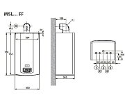 Котел газовый DeDietrich ZENA PLUS MSL 24 MI FF настенный двухконтур-й 24 кВт с ЗК сгор. (7116249--)