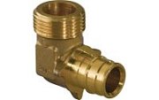 Угольник Uponor Q&E С НАРУЖНОЙ РЕЗЬБОЙ 20-G3/4"НР '40И