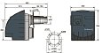 Горелка жидкотопливная DeDietrich M 100/2S 29-47 кВт одноступенчатая (M100/2S)