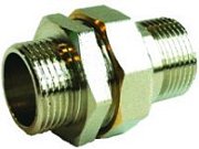 Фитинг прямой Eurosс накидной гайкой 3/4" НР-НР (Арт.:EU.ST3059175 34)