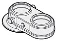 Переходник De Dietrich Bi-Flux с диам. 60/100 на 2x80 мм (DY868)