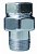 Фитинг FAR прямой трёхразъёмный 1/2"(серебро)