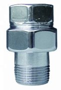 Фитинг FAR прямой трёхразъёмный 3/4"(серебро)