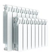 Радиатор биметаллический Rifar Monolit 3/4 350/4
