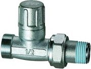Вентиль запорный FAR прямой 1/2" М24х19 (counterpart FV 1305 C12)