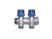 Коллектор FAR терморегулирующий 1"с 2 отв. М24х19