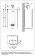 Котел газовый DeDietrich ZENA PLUS MSL 24 FF настенный одноко-ный 24 кВт с ЗК сгор. (н.к.7116252--)