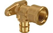 Водорозетка Uponor SMART AQUA Q&E 20-RP1/2"ВР L=43ММ '40Ф