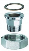 Переходник FAR для циркуляционного насоса 1 1/2" - 1"НР с обратн.клапаном