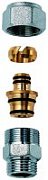 Переходник FAR 3/4" НР - с концовкой для м/п труб 16х2