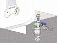 Грязеуловитель FAR COMPACTFAR с магн., в комплекте - 2шт.медн.труб.Ду=18мм 100мм, 2шт - гайки Ду18 м