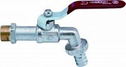 Кран шаровой Euros водоразборный 1/2" НР-НР ручка - усиленный рычаг (Арт.:EU.ST2075030 12)