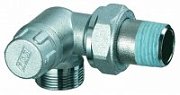 Вентиль запорный FAR трехосевой левосторонний 1/2" М24х19