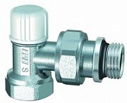 Вентиль запорный FAR угловой 1/2" ВР,  EPDM (counterpart FV 1200 12)