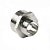 Ниппель переходной GF никелированный 1/2"х3/8" НР