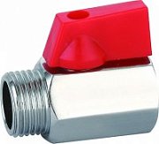 Кран шаровой Euros MINI 1/2" ВР-НР (Арт.:EU.ST1089030 12)
