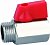 Кран шаровой Euros MINI 1/2" ВР-НР (Арт.:EU.ST1089030 12)