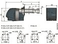 Горелка жидкотопливная DeDietrich M 302-3 S 181-217 кВт двухступенчатая (M302-3S)